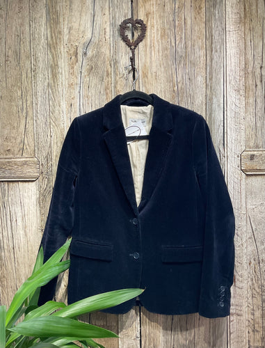 Preloved YOU MUST CREATE Navy Cord Jacket