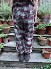JLS Soft Check Cotton Trousers D51