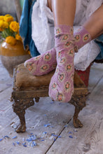 Magnolia Pearl Avignon Floral Short Socks 098