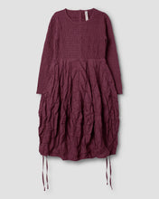 Ewa I Walla Dark Plum Claire Dress 55919 AW25