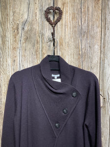 Preloved Purple Knit Cardigan