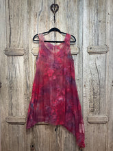 Preloved ROBIN KAPLAN Raspberry Print Stretch Vest Mesh Dress
