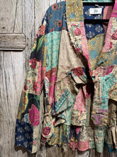 JLS Cotton Patchwork Tie Jacket 1166