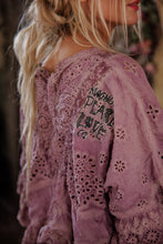 Magnolia Pearl Eyelet Rosemary Blouse Purple Boba 2215