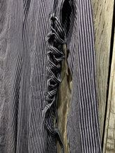 Preloved Ewa i Walla Stripe Cotton Coat