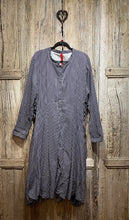 Preloved Ewa i Walla Stripe Cotton Coat