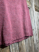 Handknits by ME Blush Pink Recycled Denim Crop Vest