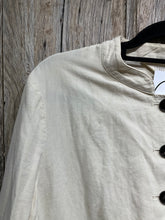Preloved Toast Cream Cotton Linen Jacket