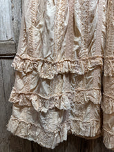 JLS Antique Cream Lace & Embroidery Cotton Sun Dress 1102
