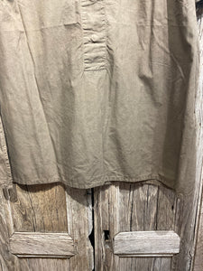Preloved OSKA, Brown Cotton Top