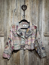 JLS Madras Check Cropped Jacket 1134