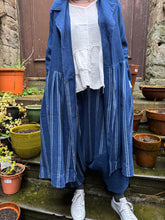 LUUKAA Soft Indigo Coat 26Y0315 SS26