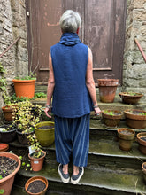 LUUKAA Navy Sleeveless Top 26Y0134 SS26