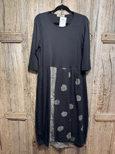 Preloved MAMA B Black Jersey Spot Check Dress