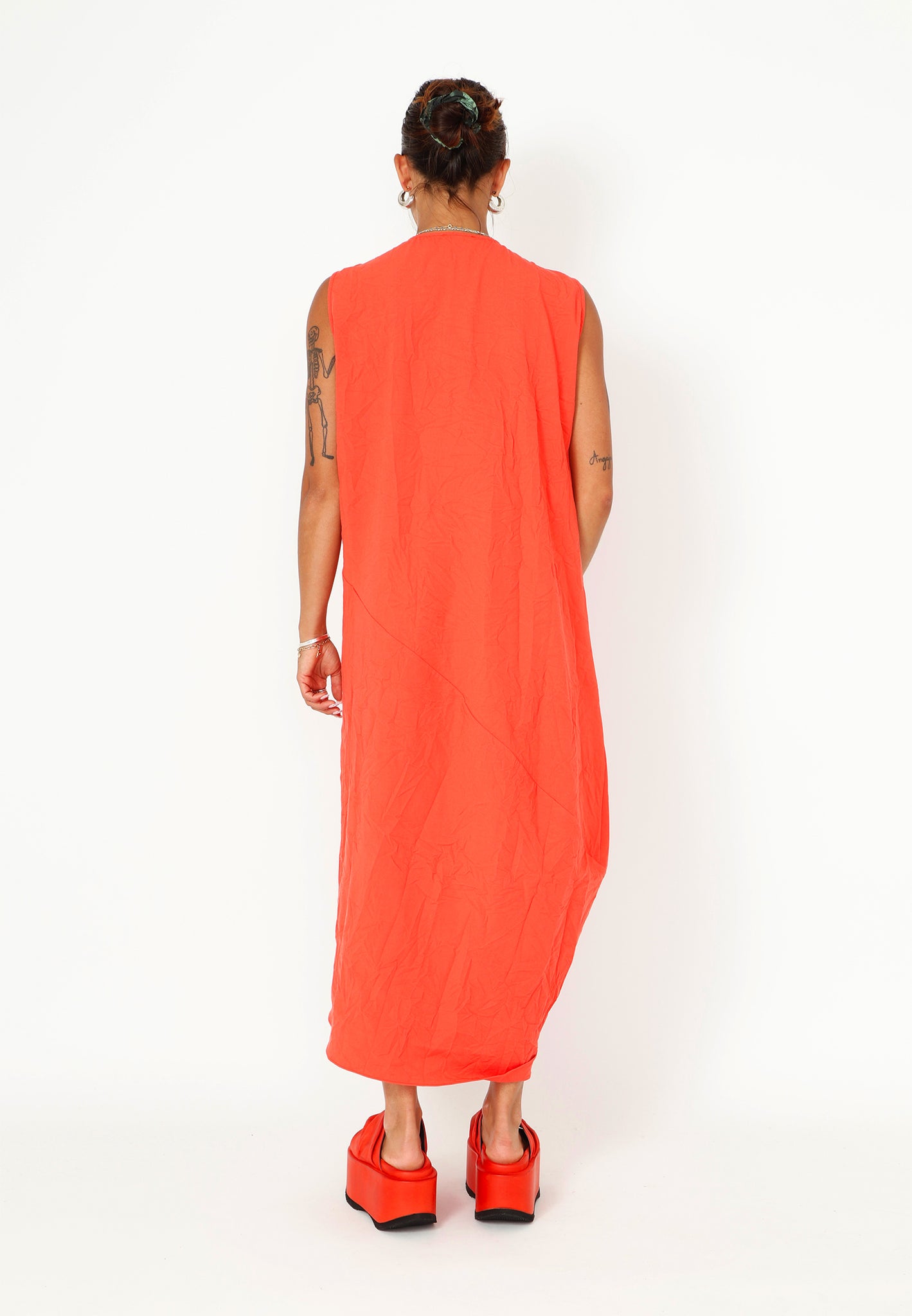 Sort Aarhus Orange SA-MALAN Dress SS26 Dotclothing UK Sort Aarhus Orange SA-MALAN Dress SS26 Dotclothing UK