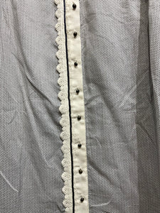 Preloved Jayko Small Print Cotton Shirt