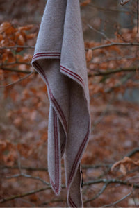 Oats & Rice Bronte Mocha Brown Cashmere Scarf OR25-NS01