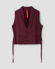 Ewa I Walla Rigmor Linen Waistcoat 33402 AW25