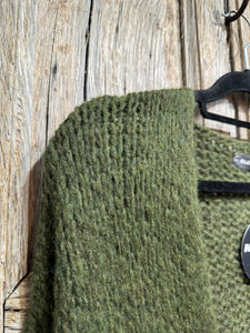 Alembika Forest Green Knit Cardigan AS725F AW24