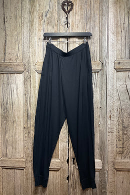 Preloved XENIA DESIGN Black Relaxed Jersey Trousers