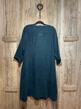 Preloved Grizas Teal Linen Dress