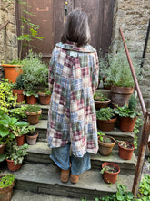 JLS Patchwork Cotton Dress Coat D56B