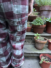 JLS Soft Check Cotton Trousers D51