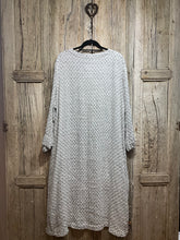 Preloved Sahara Coat Dress Grey/White