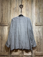 Preloved Oska Grey Linen Jacket