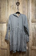Preloved PRIVATSACHEN Blue Check Cotton Jacket/Smock