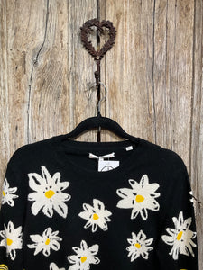 Preloved CHINTI & PARKER Floral Daisy Detail Jumper