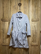 Preloved Manesera Blue Jacket Raw Edge