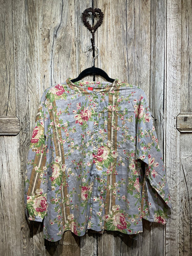Preloved Floral Shirt 44767
