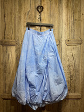 Preloved Zedd Plus Long Blue Puffball Skirt