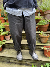 Gallego Desportes Navy Pants 10416 AW26