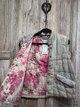 Magnolia Pearl Preloved Washed Indigo Surf Fest Vest 069