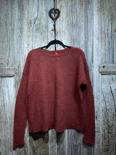 Preloved EWA I WALLA Rust Baby Alpaca Jumper