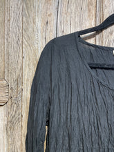Preloved Privatsachen Black Crinkle Silk Dress