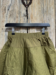 Ewa i Walla Olive Pirjo Skirt 22253 AW24