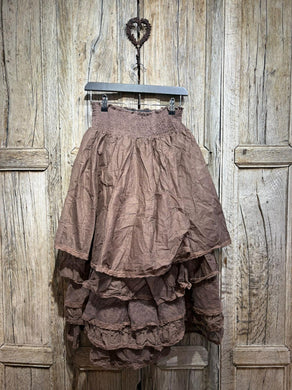 Les Ours Madou Organdy Bois de Rose Skirt AW25