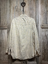 Preloved Magnolia Pearl Grey/Cream Paisley Shirt