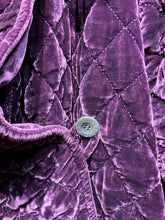 Preloved Ghost Raspberry Velvet Jacket