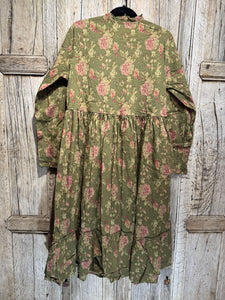 Les Ours Melo Popeline Mousse Fleurs Dress AW25