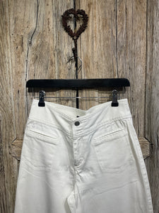 Preloved CHICO’S DESIGN, White Cropped Jeans