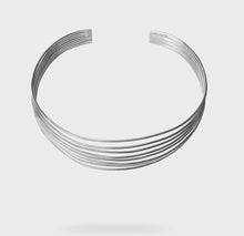 Katerina Vassou ALERTNESS Silver plated necklace with Aquamarine