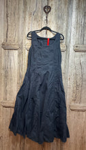 Preloved Ewa I Walla Black Cotton Pinafore Dress