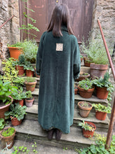 JLS Forest Green Velvet Coat D49F