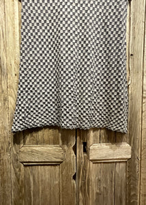 Preloved SARAH PACINI Checkerboard Grey Tunic