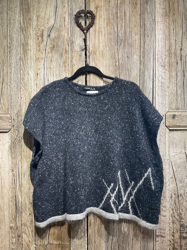 Preloved MES SOEURS ET MOI Grey Fleck Tank Jumper