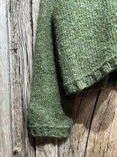 Handknits by ME Moss Crop Wool and Mohair Jumper